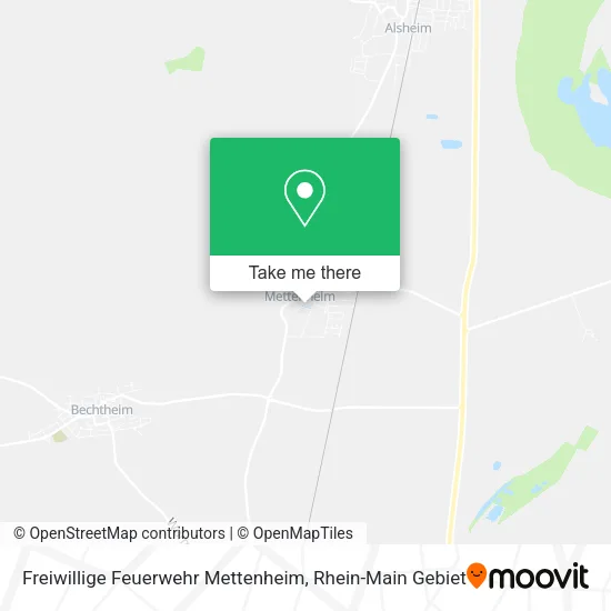 Карта Freiwillige Feuerwehr Mettenheim