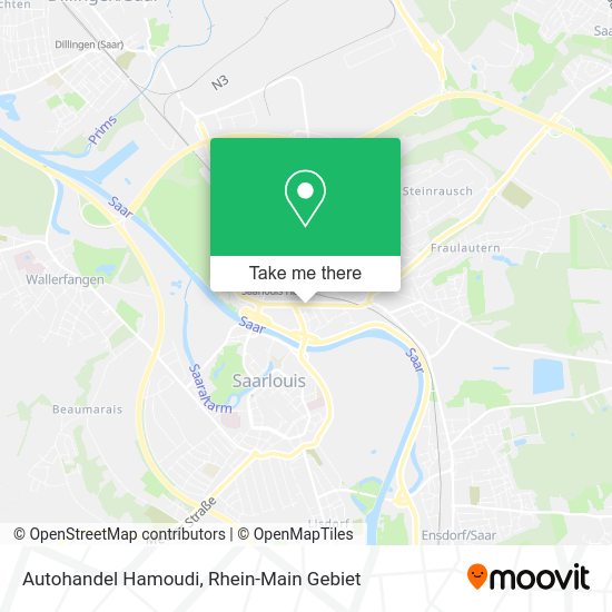 Карта Autohandel Hamoudi
