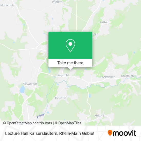 Карта Lecture Hall Kaiserslautern