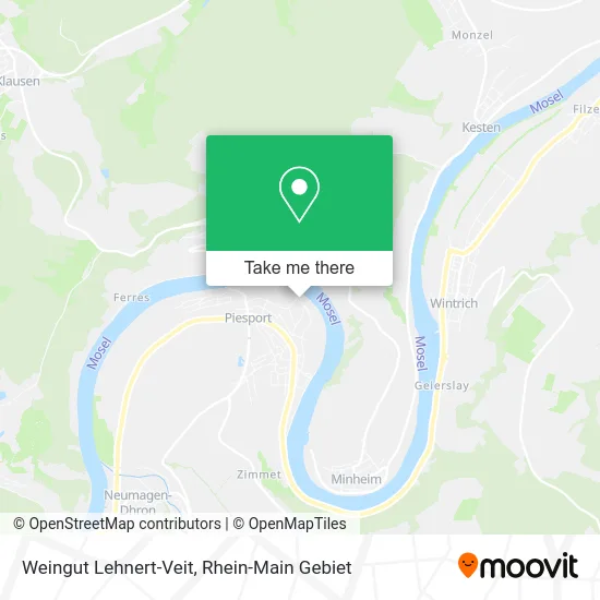 Карта Weingut Lehnert-Veit