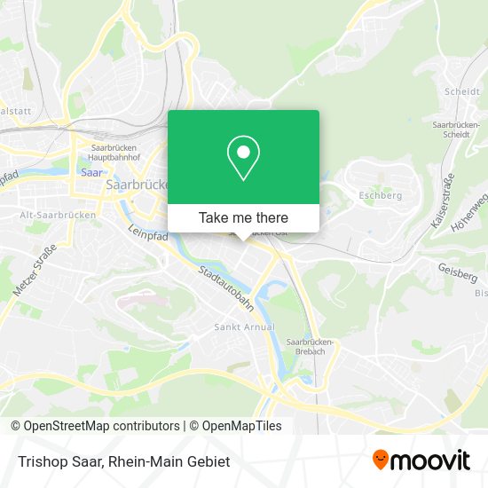 Карта Trishop Saar