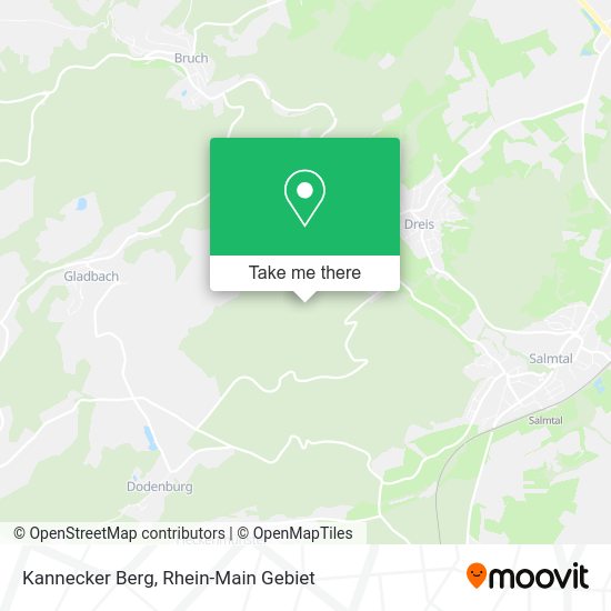 Карта Kannecker Berg
