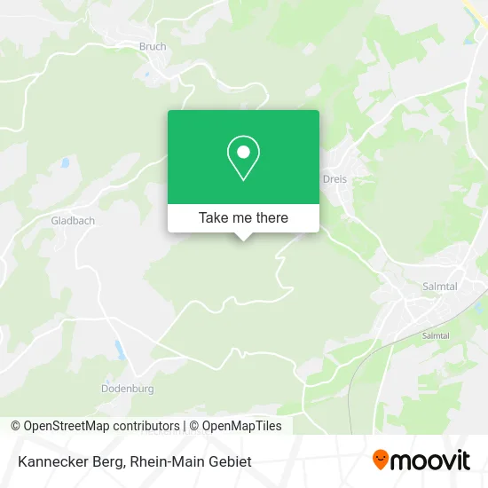 Карта Kannecker Berg