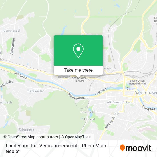 Карта Landesamt Für Verbraucherschutz