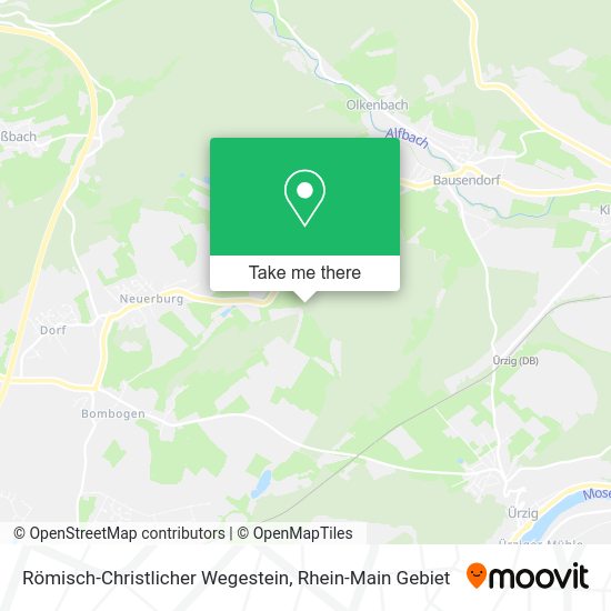 Карта Römisch-Christlicher Wegestein