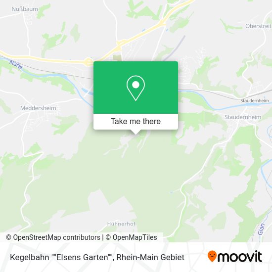 Карта Kegelbahn ""Elsens Garten""