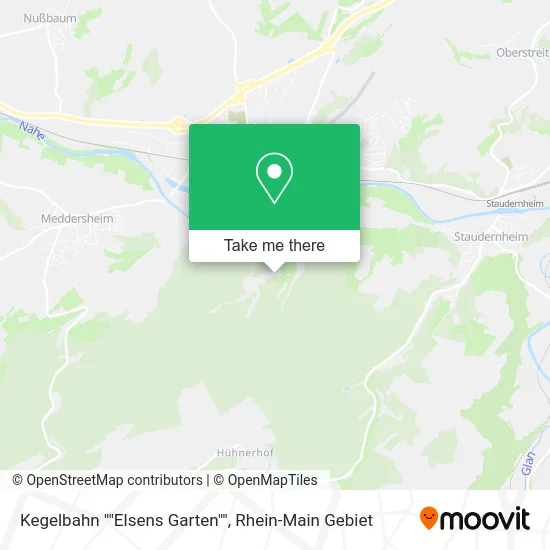 Карта Kegelbahn ""Elsens Garten""