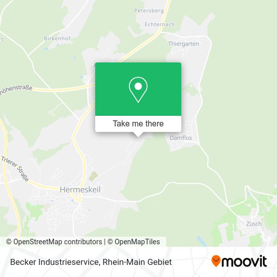 Карта Becker Industrieservice