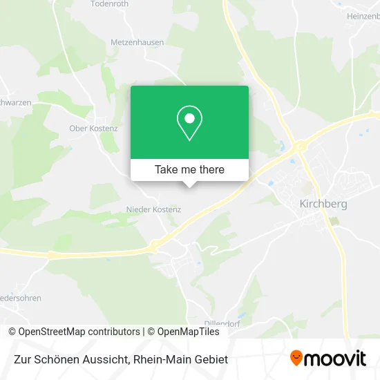 Карта Zur Schönen Aussicht