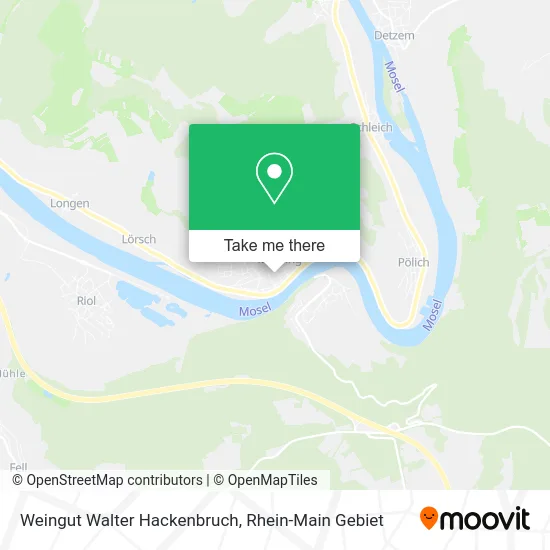 Карта Weingut Walter Hackenbruch