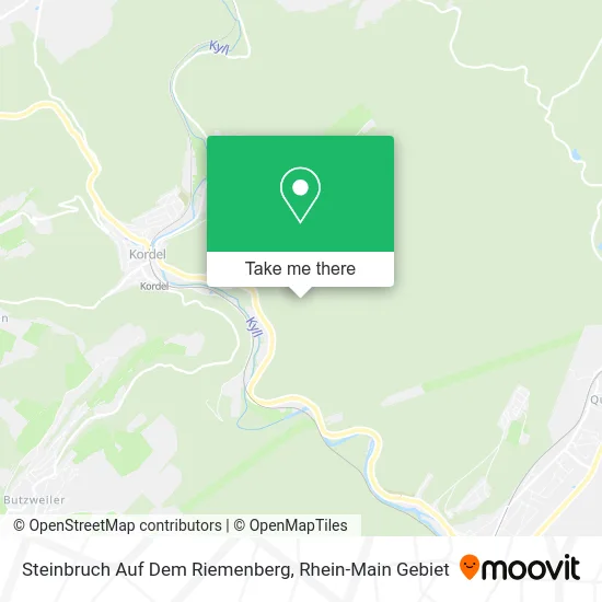 Карта Steinbruch Auf Dem Riemenberg