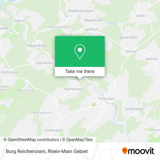 Карта Burg Reichenstein
