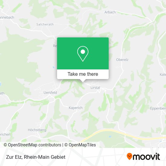 Карта Zur Elz