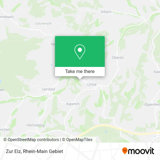 Карта Zur Elz