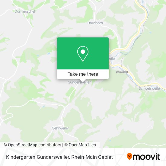 Карта Kindergarten Gundersweiler