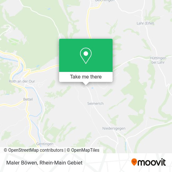 Карта Maler Böwen