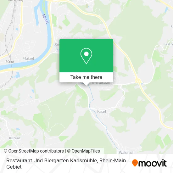 Карта Restaurant Und Biergarten Karlsmühle