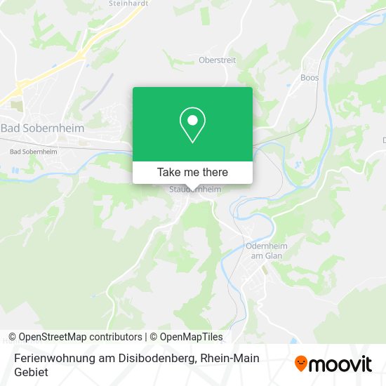 Карта Ferienwohnung am Disibodenberg