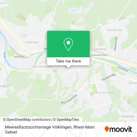 Карта Meeresfischzuchtanlage Völklingen