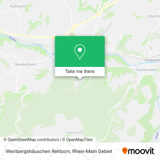 Карта Weinbergshäuschen Rehborn