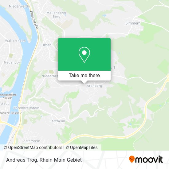 Карта Andreas Trog