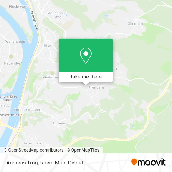 Карта Andreas Trog