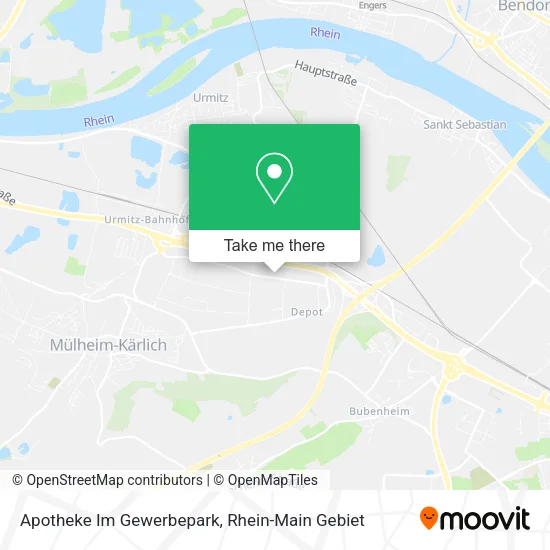 Карта Apotheke Im Gewerbepark