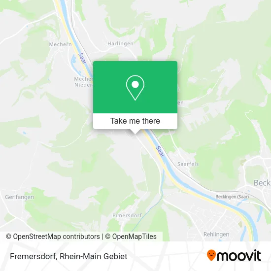 Карта Fremersdorf