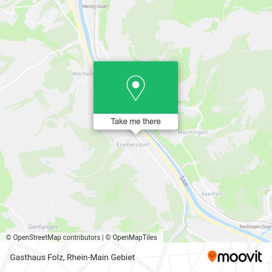 Карта Gasthaus Folz