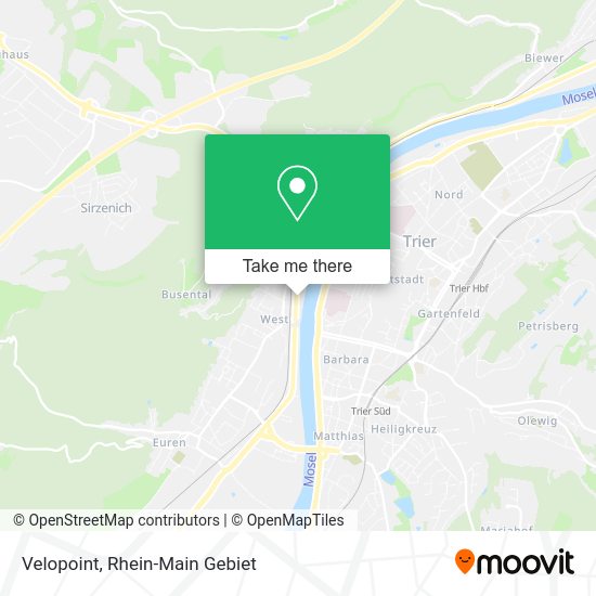 Карта Velopoint