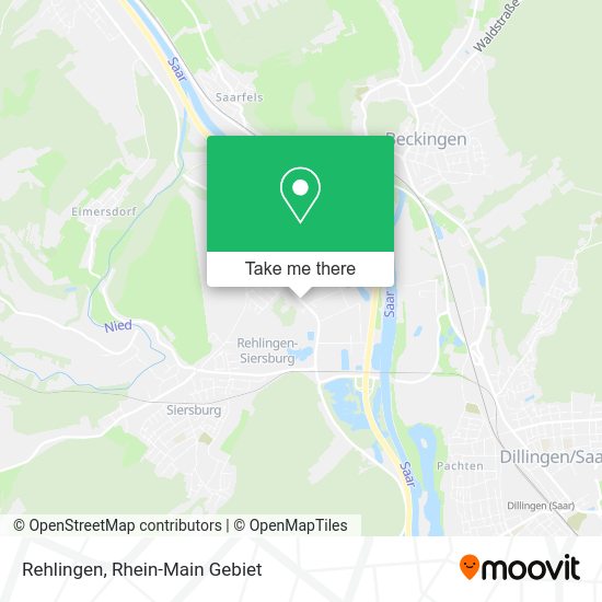 Карта Rehlingen