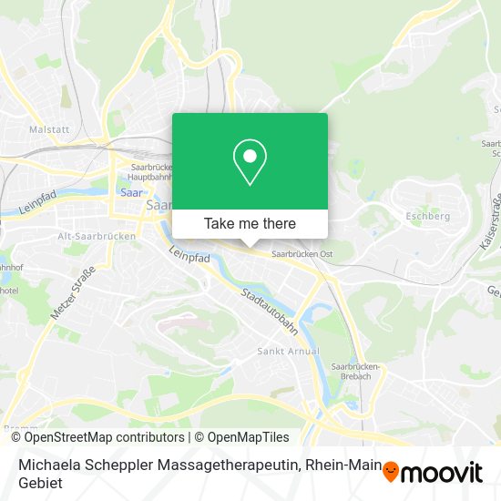 Карта Michaela Scheppler Massagetherapeutin