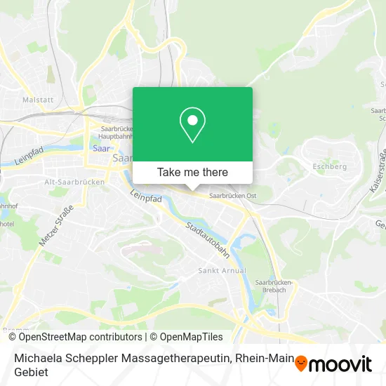 Карта Michaela Scheppler Massagetherapeutin