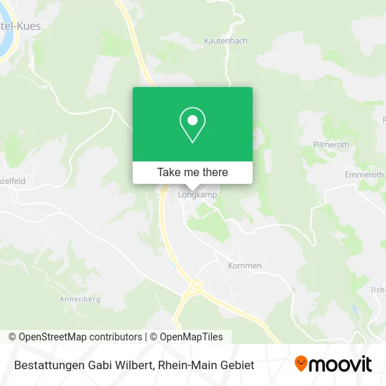 Карта Bestattungen Gabi Wilbert
