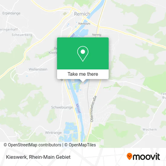 Карта Kieswerk