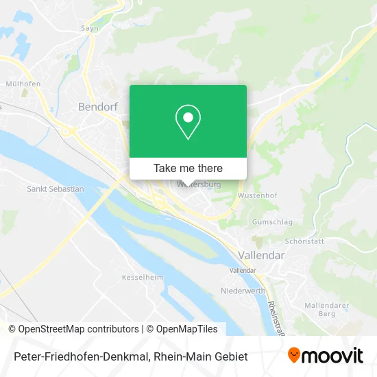 Карта Peter-Friedhofen-Denkmal