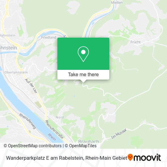 Wanderparkplatz E am Rabelstein map