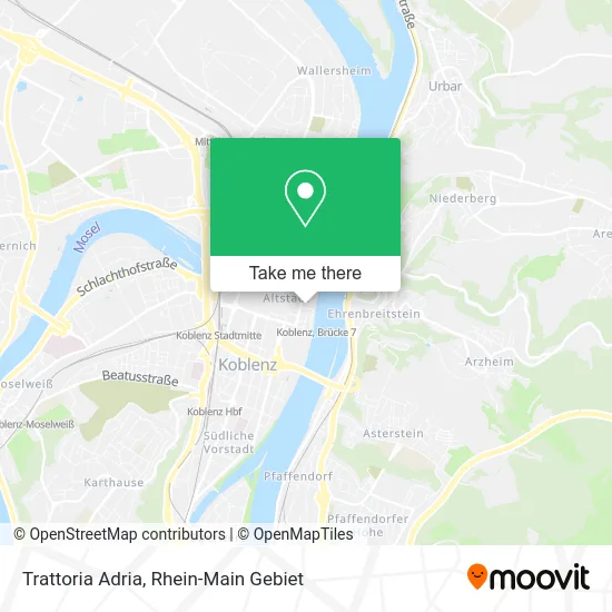 Карта Trattoria Adria