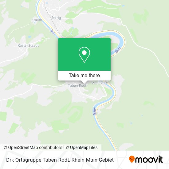 Карта Drk Ortsgruppe Taben-Rodt