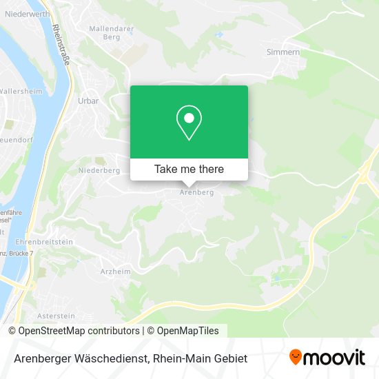 Карта Arenberger Wäschedienst
