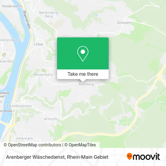 Карта Arenberger Wäschedienst