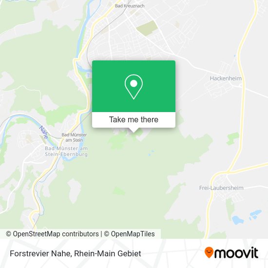 Карта Forstrevier Nahe