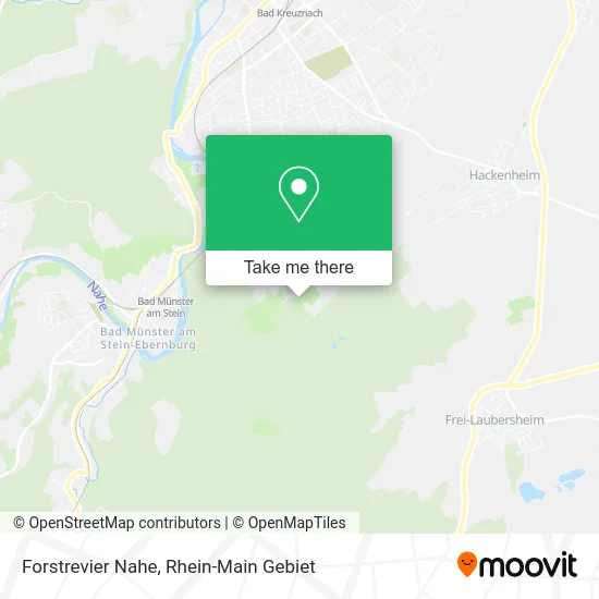 Карта Forstrevier Nahe
