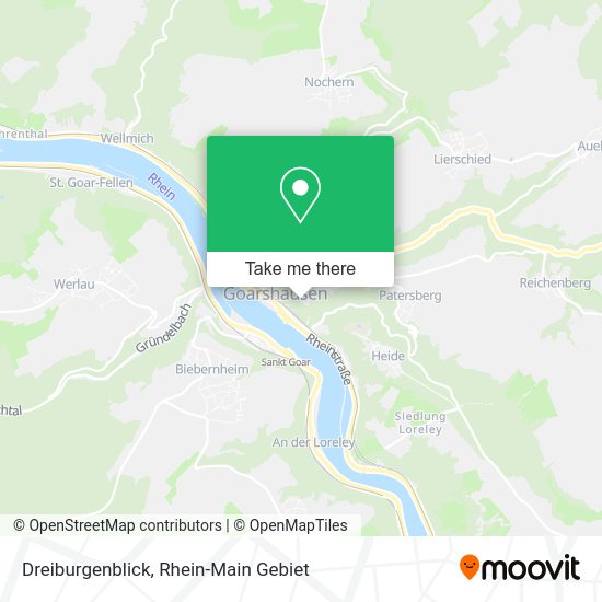 Dreiburgenblick map