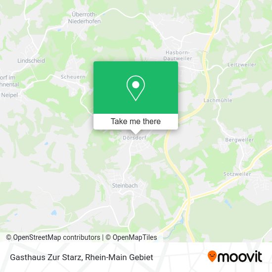Карта Gasthaus Zur Starz