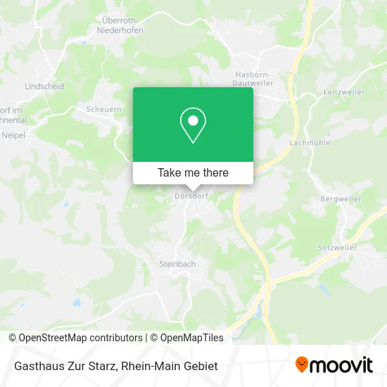 Карта Gasthaus Zur Starz