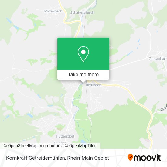 Карта Kornkraft Getreidemühlen