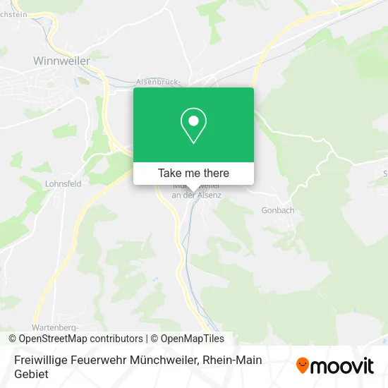 Карта Freiwillige Feuerwehr Münchweiler