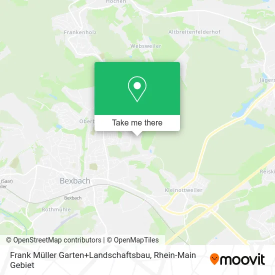 Карта Frank Müller Garten+Landschaftsbau
