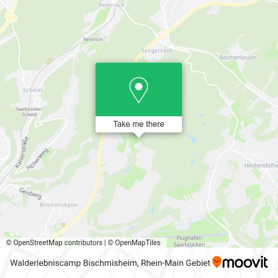 Карта Walderlebniscamp Bischmisheim